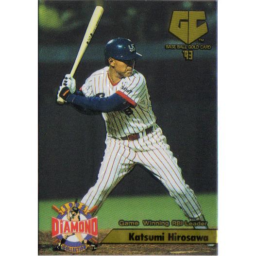 カネボウ1993 プロ野球ガム オマケカード  No.011 広沢克己