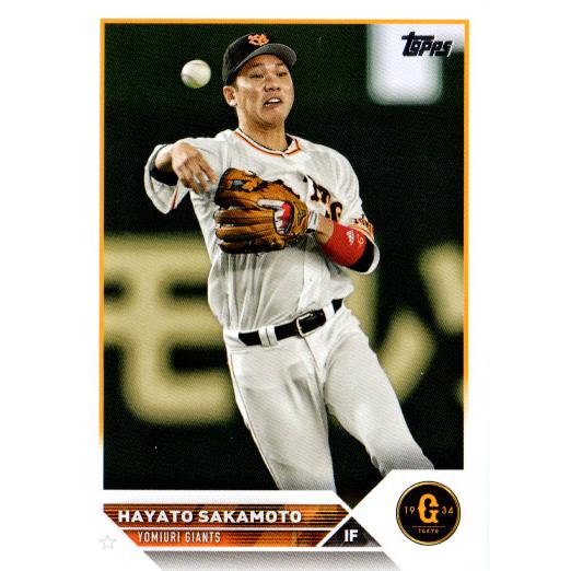 Topps2023 NPB プロ野球カード レギュラーカード No.67 坂本勇人 Hayato S...