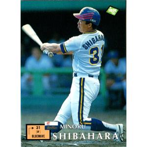 BBM1995 ベースボールカード レギュラーカード No.343 柴原実｜cardya2