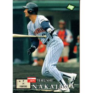 BBM1995 ベースボールカード (印刷)サインパラレルカード No.500 中島