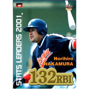 BBM2002 大阪近鉄バファローズ レギュラーカード No.79 中村紀洋
