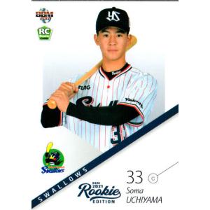 BBM2024 1st ヤクルトスワローズ内山壮真 BBM2025 ヤクルトスワローズ レギュラーカード No.S36 内山壮真