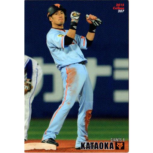 カルビー2015 プロ野球チップス 第三弾 レギュラーカード No.207 片岡治大