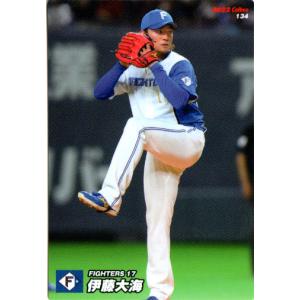 カルビー2022 プロ野球チップス 第二弾 レギュラーカード No.134 伊藤大海｜cardya2