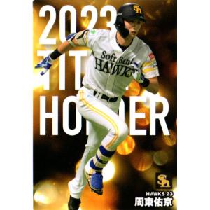 カルビー2024 プロ野球チップス タイトルホルダーカード No.T-17 周東佑京｜cardya2