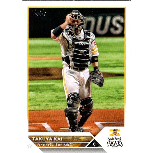 Topps2023 NPB プロ野球カード レギュラーカード No.101 甲斐拓也 Takuya ...