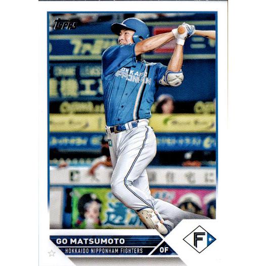 Topps2023 NPB プロ野球カード レギュラーカード No.214 松本剛 Go Matsu...