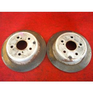 マークII E-JZX100　Rディスクローター2枚　2WD、ABS付、ソリッド　60264