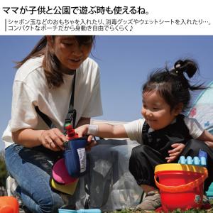 防水 ネックポーチ 3連 マルチケース ショル...の詳細画像2