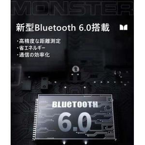 MONSTER ワイヤレスイヤホン オープンイ...の詳細画像3