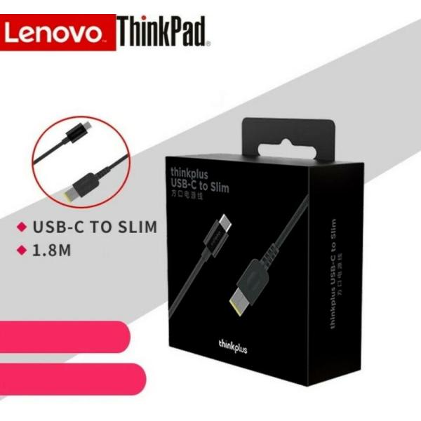 Lenovo thinkplus USB-C to Slim 電源ケーブル スリムチップアダプター ...