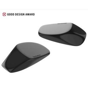 Lenovo スマートタッチ ワイヤレス ぺブル型 マウス N800 タッチパッド クールストーン ID グッドデザイン賞の商品画像