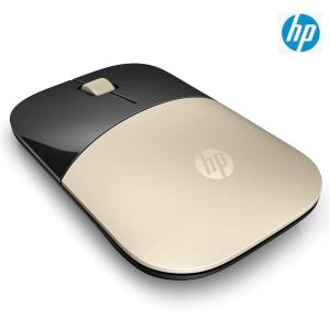 HP ワイヤレスマウス 無線 薄型 小型 BlueLED マウス Z3700 ゴールド 電池寿命最大16カ月 無線マウス 青色LED 光学 軽量 1200dpi Mac Windows PC MacBook対応