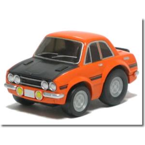 【単品】チョロQ いすゞ べレット GT-R (PR91W) オレンジ (クリアケース入)