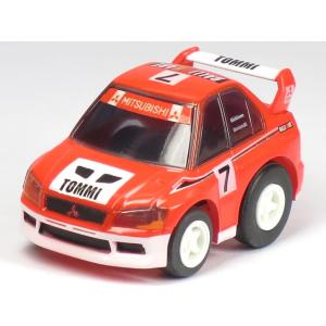 【単品】チョロQ 三菱 ランサー エボリューション VII WRC No.7 (クリアケース入)