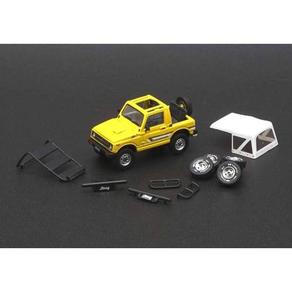 BM CREATIONS 1/64 スズキ ジムニー (JS11) ライトイエロー (日本Ver) ...