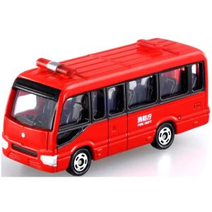 【単品】トミカ トヨタ コースター 消防庁 救急人員輸送車 (クリアケース入)