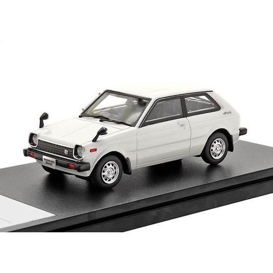 ハイストーリー 1/43 トヨタ スタ−レット S (KP61) 1978 前期型 ホワイト