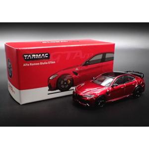 【絶版品】Tarmac Works 1/64 Alfa Romeo Giulia GTAm レッドメ...