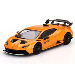 MINI GT 1/64 ランボルギーニ ウラカン STO ボレアリスオレンジ (左ハンドル)｜carhobby