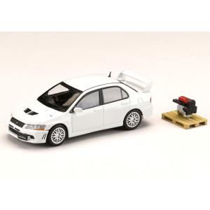 Hobby JAPAN 1/64 三菱 ランサー GSR エボリューション 7 (エンジンディスプレ...