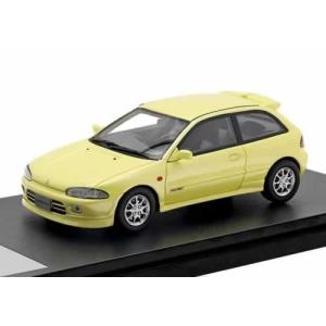 ハイストーリー 1/43 三菱 ミラージュ サイボーグR 1992 シャンパーニュイエロー｜carhobby