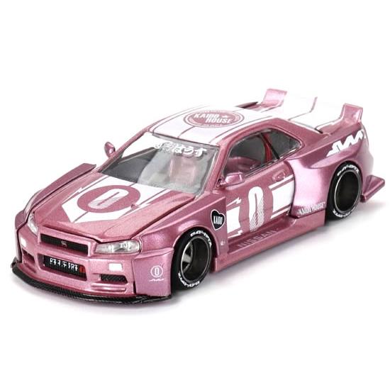 MINI GT 1/64 日産 スカイライン GT-R R34 KAIDO RACING FACTO...