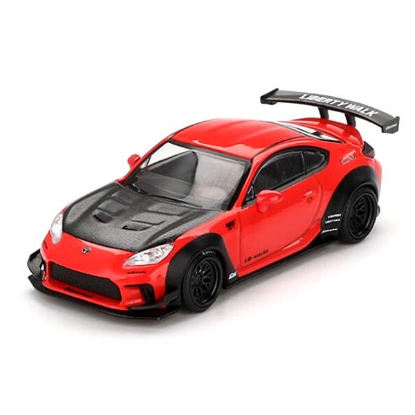 MINI GT 1/64 トヨタ GR86 LB★Nation レッド (右ハンドル)