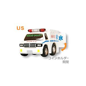 【単品】チョロQ 高規格救急車 US 911 (クリアケース入)