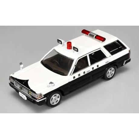 【絶版品】DISM 1/43 Y30 セドリック バン 交通事故処理車 静岡県警察