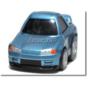 【単品】チョロQ スカイライン GT-R (R32) ブルー (クリアケース入)