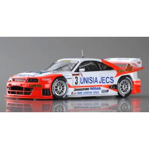 エブロ 1/43 JGTC 1998 ユニシアジェックス スカイライン R33 ハイダウンフォース No.3