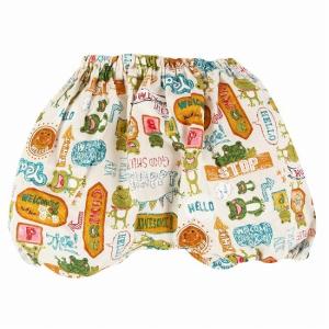 かぼちゃパンツ　カエル柄　完成品｜carino-adatto