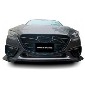 KNIGHT SPORTS/ナイトスポーツフロントバンパースポイラー　Type-2 for アクセラ...