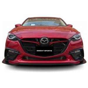 KNIGHT SPORTS/ナイトスポーツフロントバンパースポイラー　Type-2 for アクセラ...