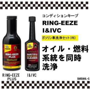 バーダル リングイーズ + インジェクター＆インテークバルブクリーナー　ガソリン車洗浄セット（RI）