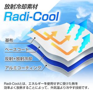 車 カーテン ラディクール 放射冷却素材 サイ...の詳細画像3