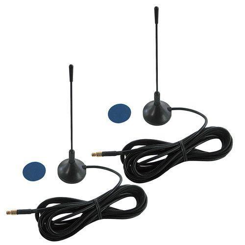 ロッドアンテナ 2本セット マグネット装着 ブラック PIXYDA OP15 カー用品 セイワ(SE...