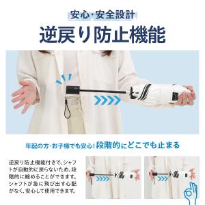 ラディクール 日傘 メンズ 大きめ100cm ...の詳細画像5