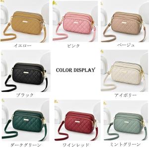 ショルダーバッグ レディース 斜めがけ キルテ...の詳細画像1