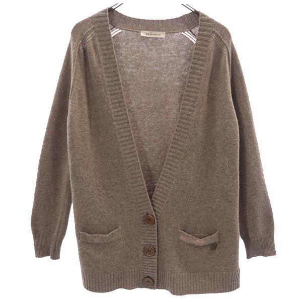 SEE BY CHLOE シーバイクロエ イタリア製 長袖 カーディガン 38 茶 レディース 古着...