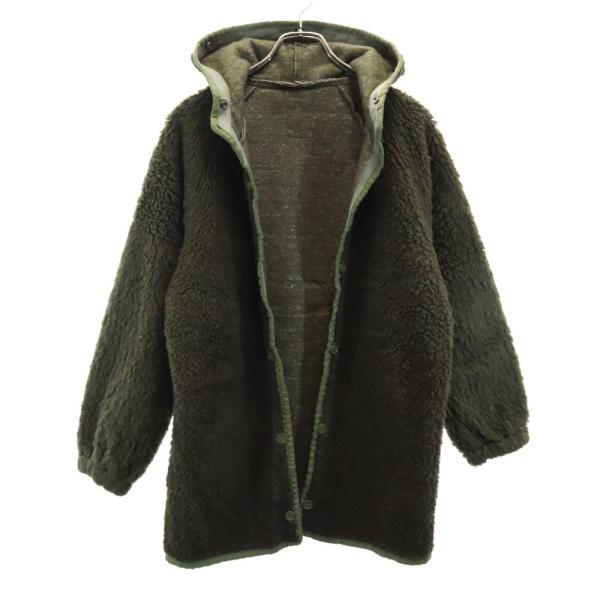 フランス軍 80s ボアライナー ライナー ボア フリースジャケット L カーキ FRENCH AR...