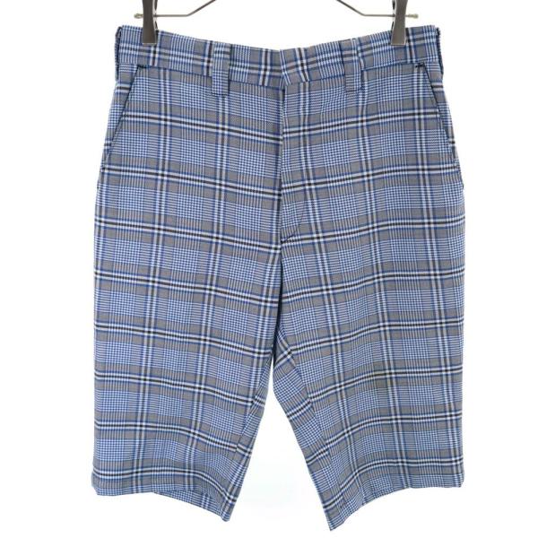 ヴィンテージ 80s ロケットタロン チェック柄 ショートパンツ ブルー系 VINTAGE メンズ ...