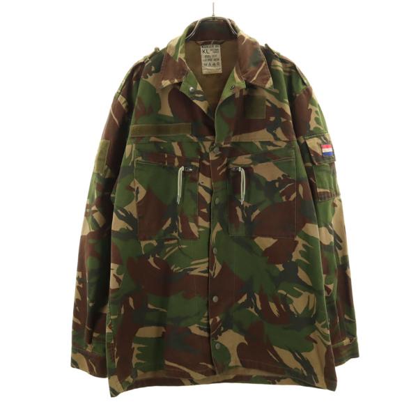 DUTCH ARMY オランダ軍 90s DPMカモ オールド 迷彩柄 フィールドジャケット 800...