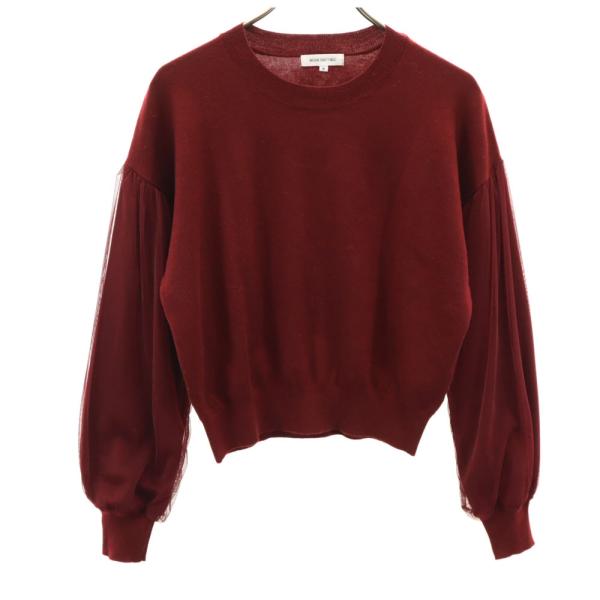 NATURAL BEAUTY BASIC ナチュラルビューティーベーシック 長袖 ニット カットソー...