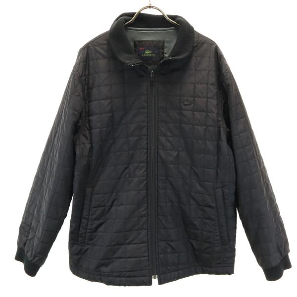 LACOSTE ラコステ ジャケット 50/4 黒 メンズ 古着 中古