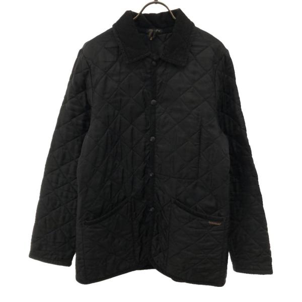 メンズビギ イギリス製 ラベンハム コラボ キルティングジャケット 3 ブラック MEN'S BIG...