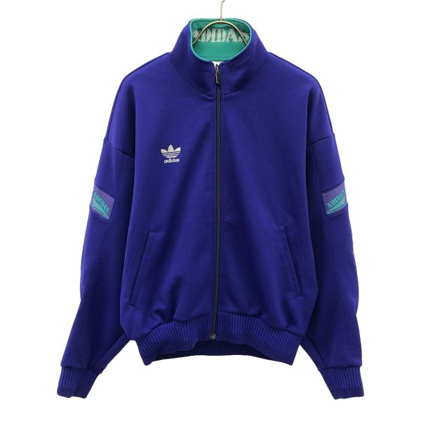 adidas アディダス 80s デサント製 ヴィンテージ トレフォイルロゴ トラックジャケット L...