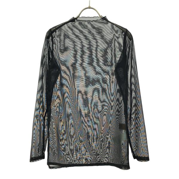 AMERI UNDRESSED アメリ 長袖 シースルー カットソー F ブラック レディース 古着...