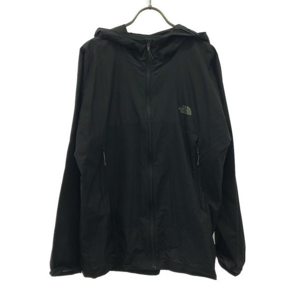 THE NORTH FACE ザノースフェイス ロゴプリント クライムライト ジャケット L ブラッ...